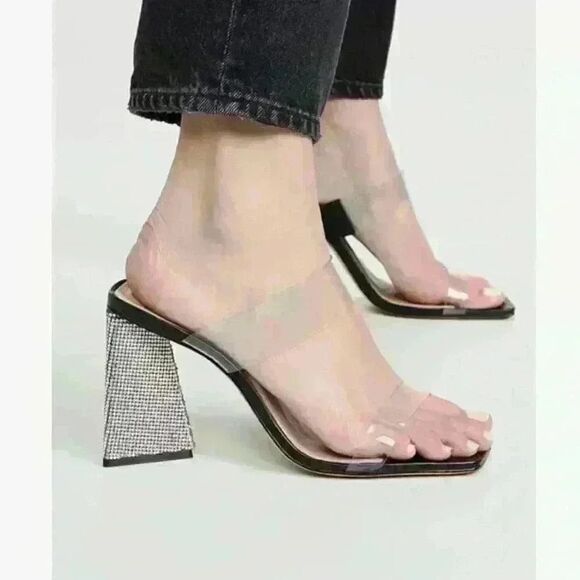 SCHUTZ Women's Ariellen Slides - Picture 1 of 6